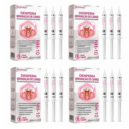 🇵🇹 Bremvik®🎐🎐 DenPerm Gel Natural Reparador de Cáries e Restaurador do Esmalte Dentário