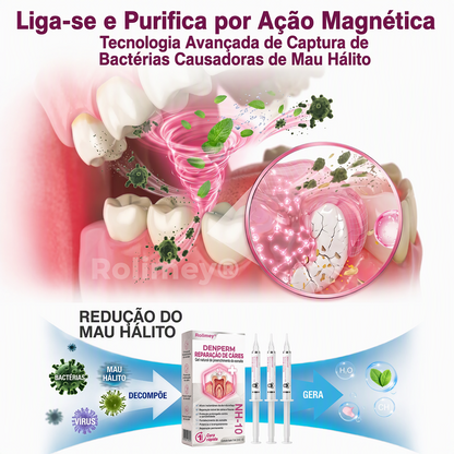 🇵🇹 Bremvik®🎐🎐 DenPerm Gel Natural Reparador de Cáries e Restaurador do Esmalte Dentário