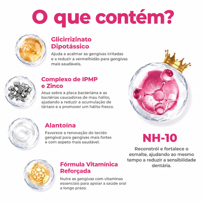🇵🇹 Bremvik®🎐🎐 DenPerm Gel Natural Reparador de Cáries e Restaurador do Esmalte Dentário